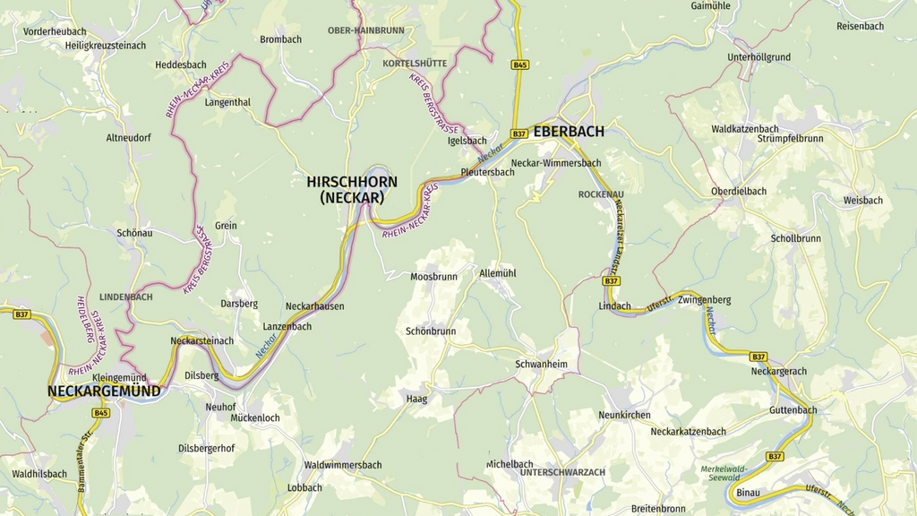 Region Neckargemünd - Eberbach - Binau