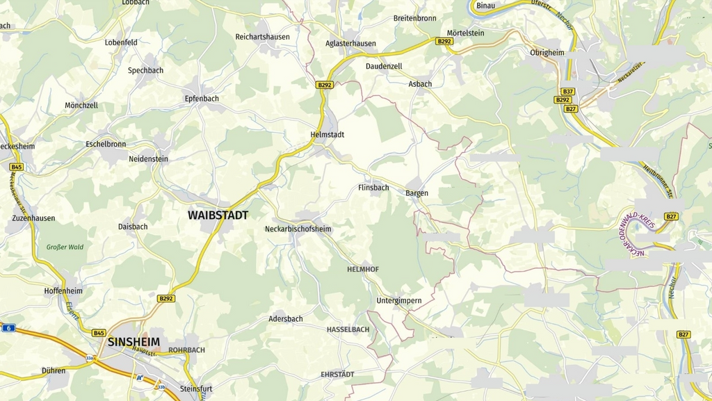 Region Sinsheim - Waibstadt - Obrigheim