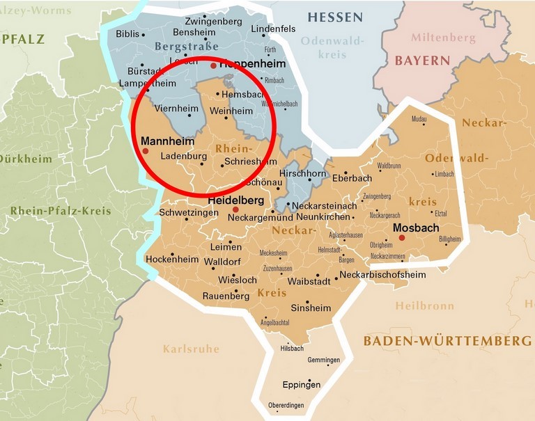 Suchregion Auslieferfahrer